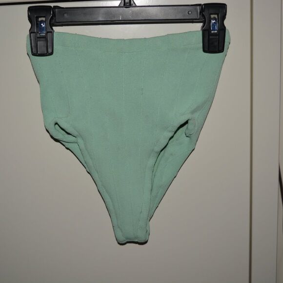 NWT Conscious Hunza G Xandra Crinkled Bikini Set One Size MSRP $215 - Picture 2 of 4